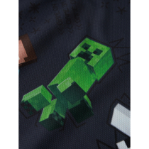NAME IT T-shirt Stef Minecraft Ombre Blue